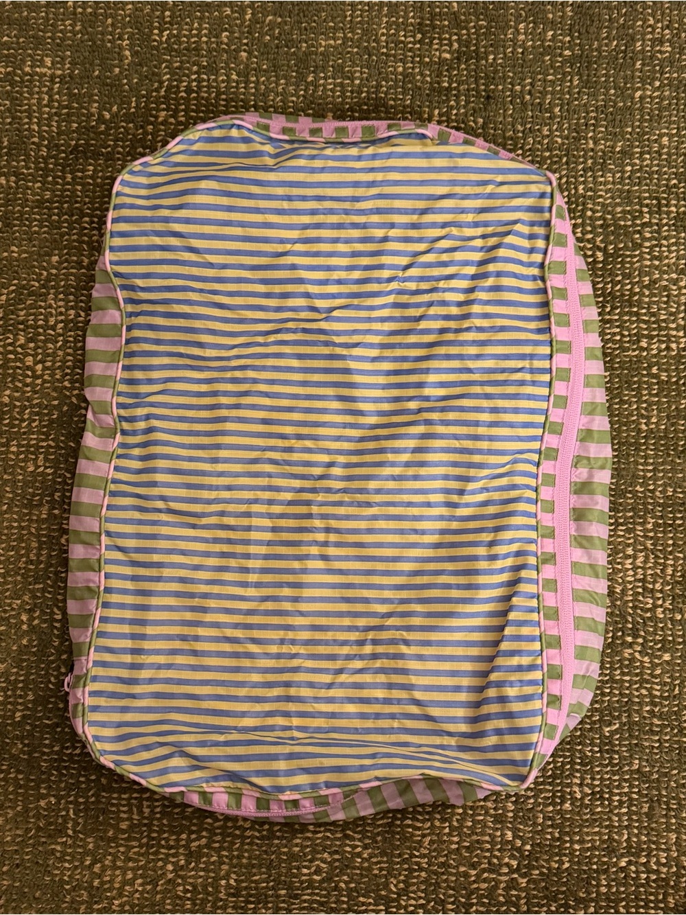 BAGGU large packing cube, hotel stripe